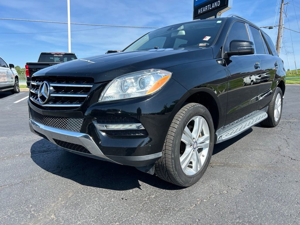 Used 2014 Mercedes-Benz M-Class ML350 with VIN 4JGDA5HB2EA328695 for sale in Kansas City