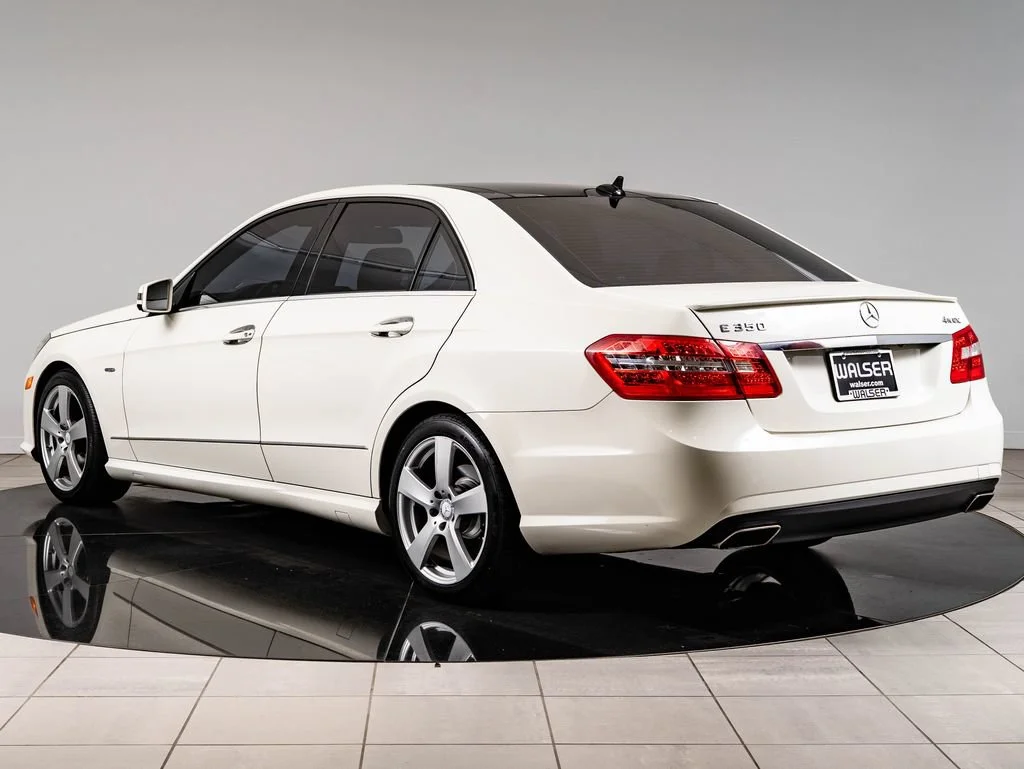 Used 2012 White Mercedes-Benz E 350 Luxury image 6