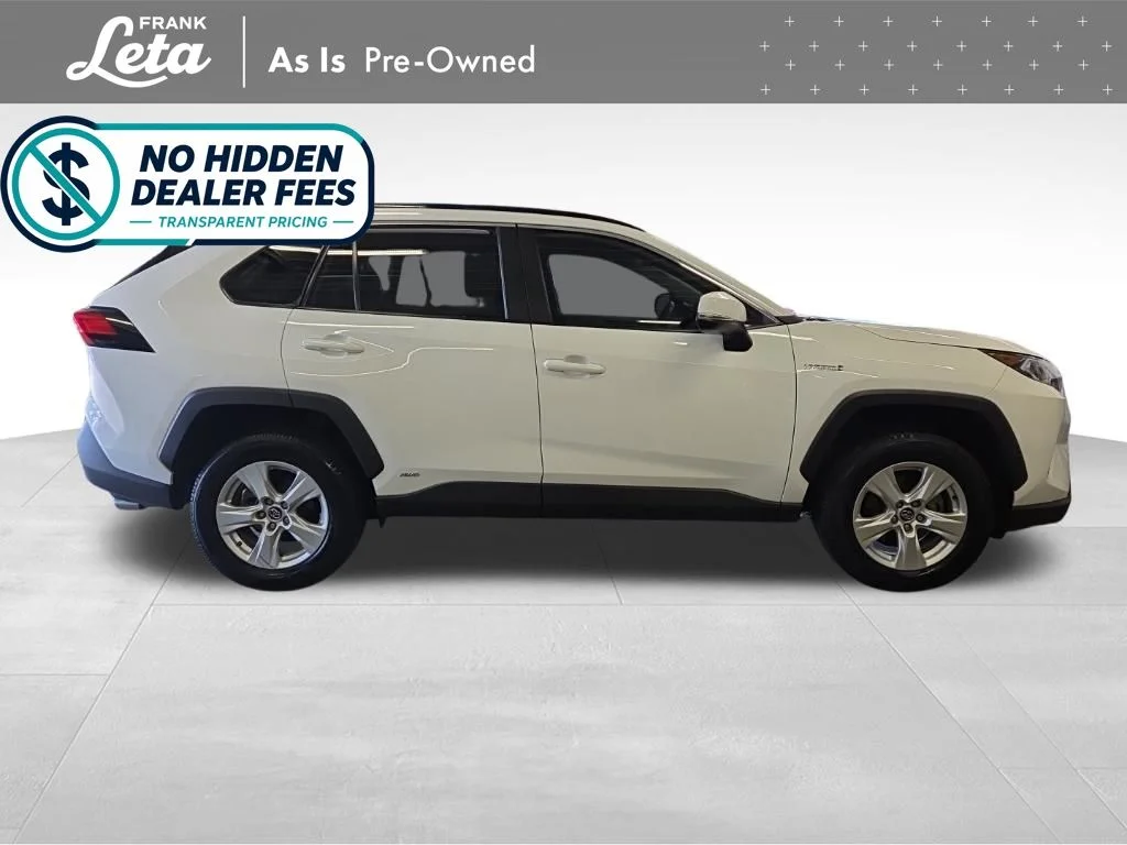 Used 2021 White Toyota XLE image 8