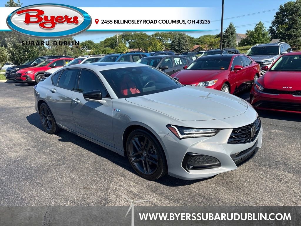 Used 2024 Gray Acura A-Spec Package image 1