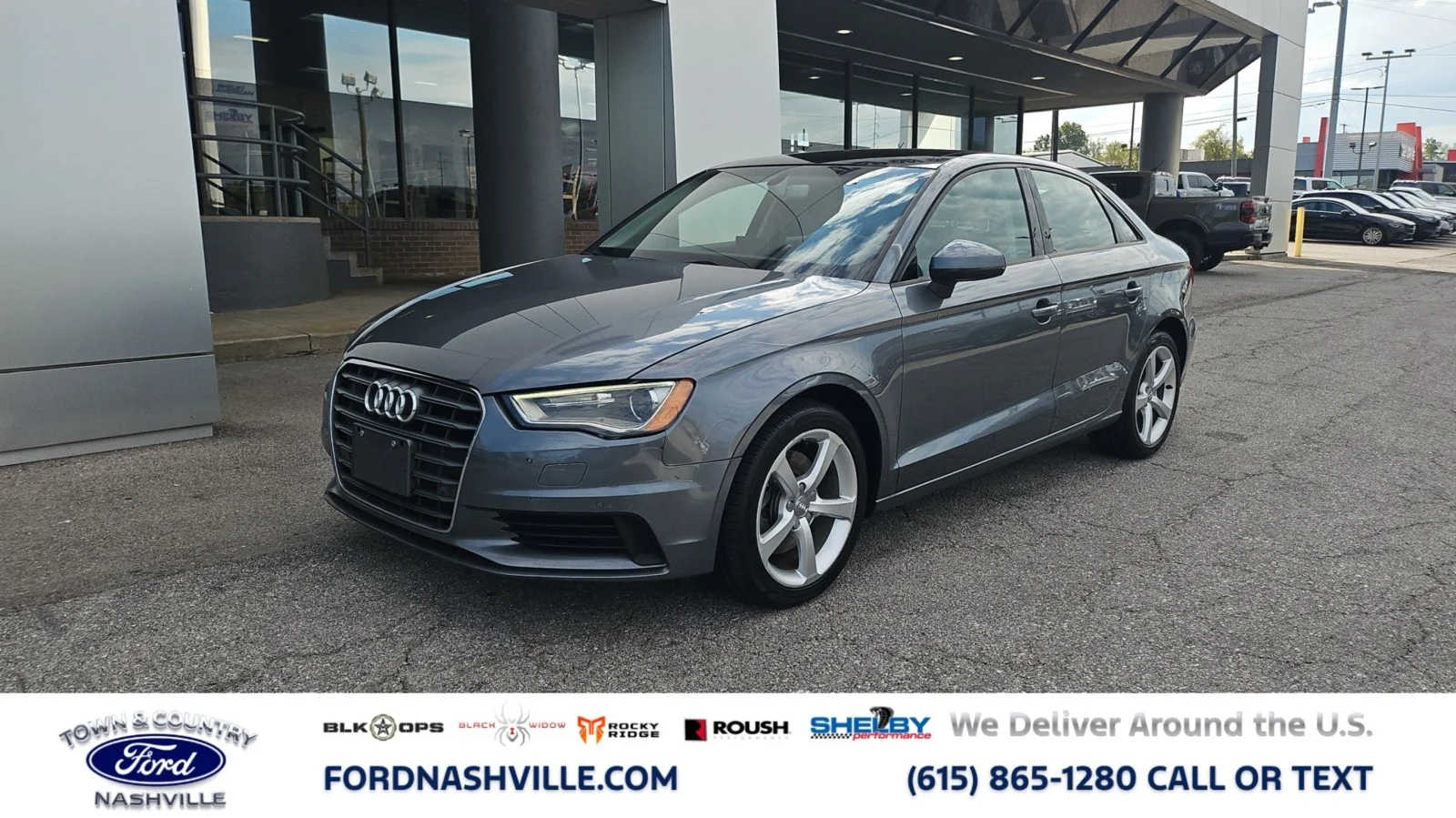 Used 2016 Monsoon Gray Metallic Audi 1.8T Premium FWD image 1