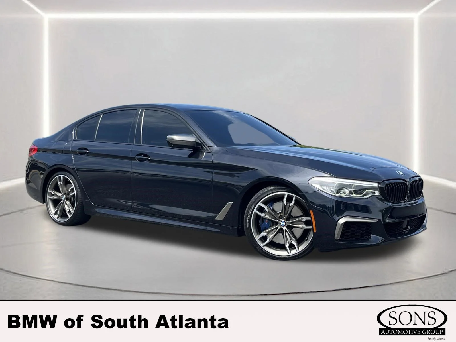 2019 BMW 5 Series M550i xDrive Sedan's photo