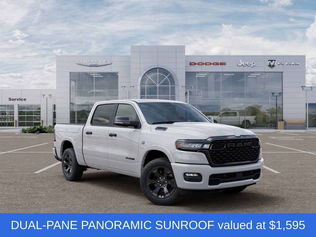 New 2026 Bright White Clear-Coat Exterior Paint RAM Big Horn/Lone Star image 5