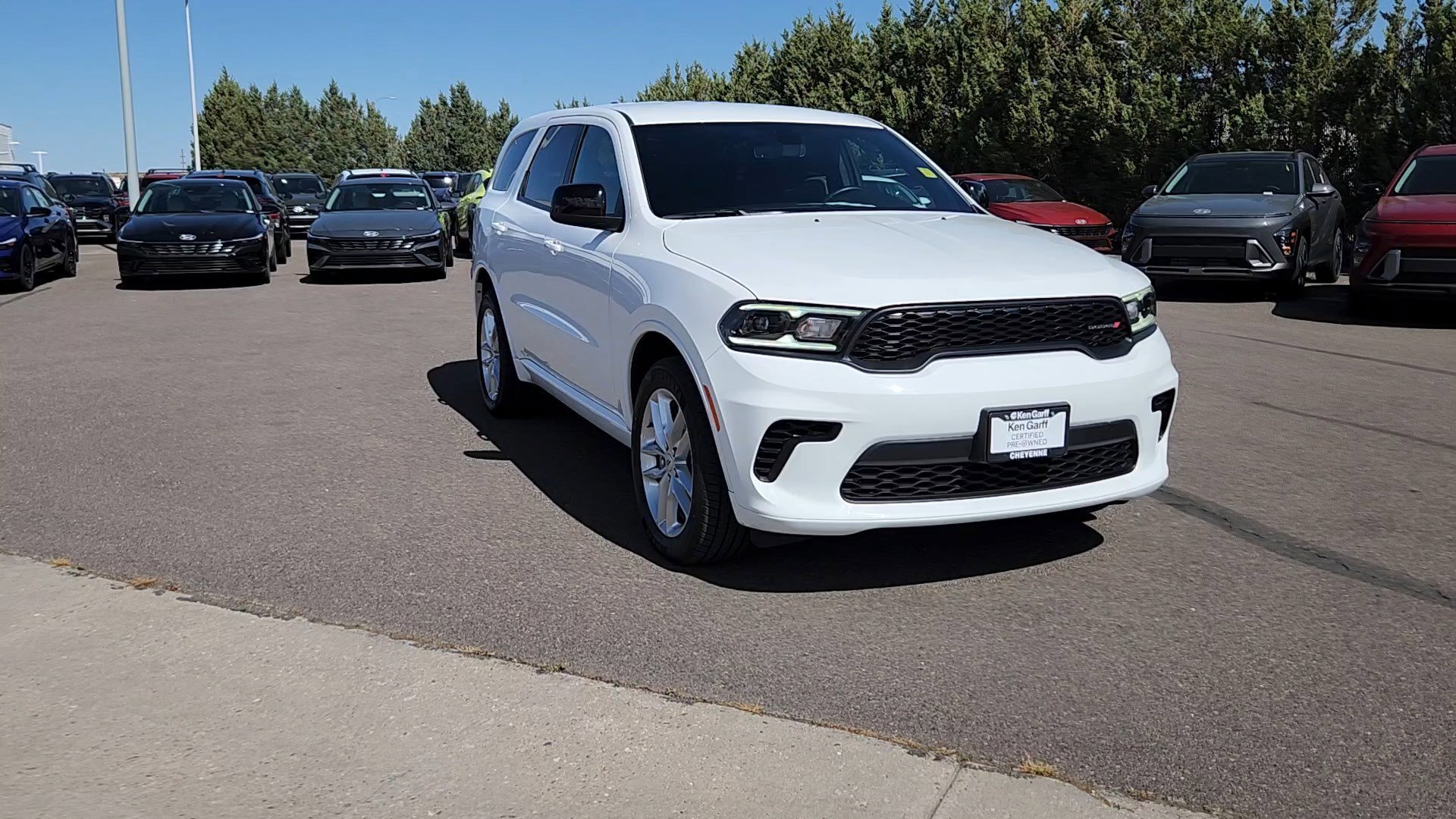 Used 2025 White Knuckle Clearcoat Dodge GT image 4