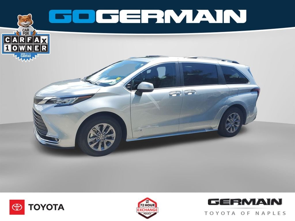 Certified Used 2021 Silver Toyota XLE image 12