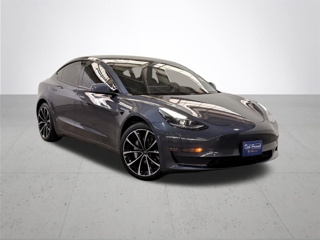 Used 2023 Gray Tesla Base image 7