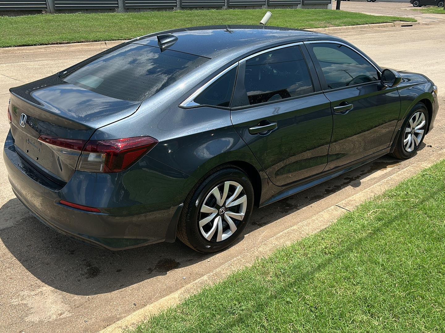 Used 2026 Meteorite Gray Metallic Honda LX CVT image 4