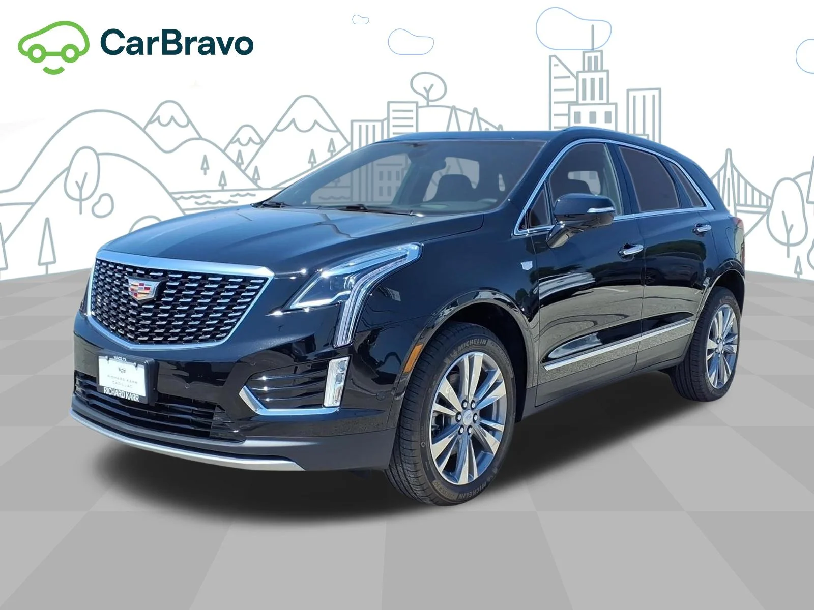 New 2026 Stellar Black Metallic Cadillac Premium Luxury image 50