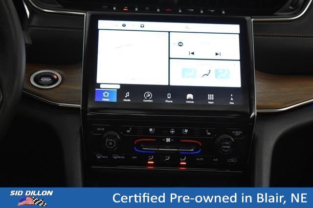 Certified Used 2024 Diamond Black Crystal Pearlcoat Jeep Summit image 5