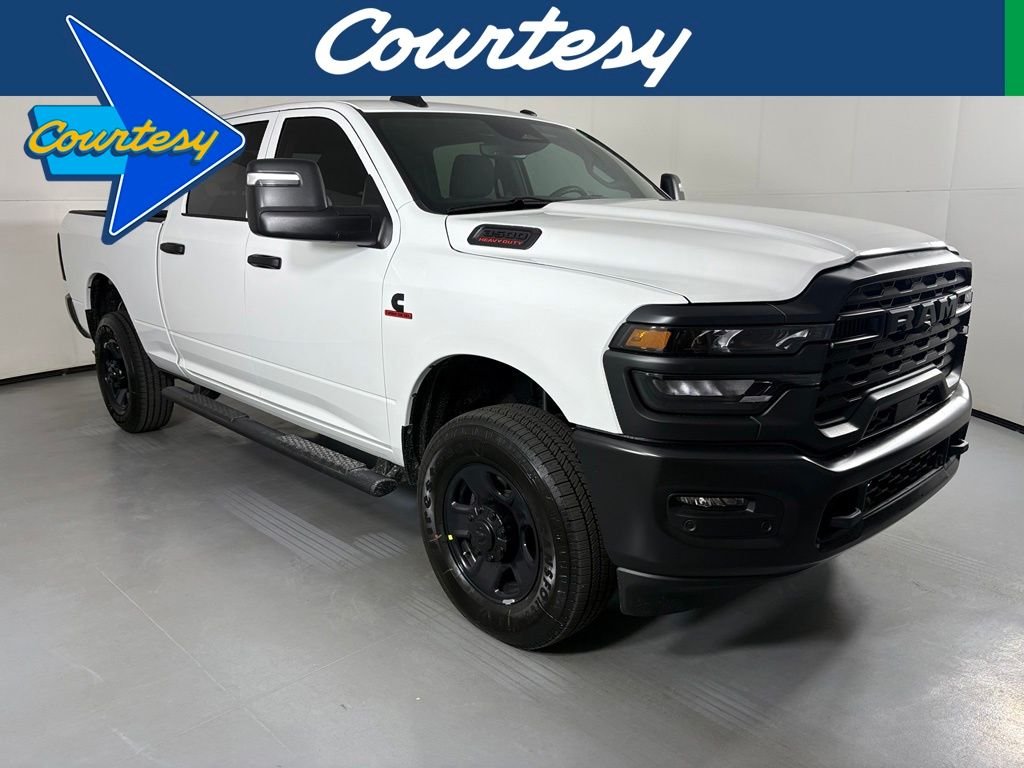 New 2026 Bright White Clear-Coat Exterior Paint RAM Tradesman image 1