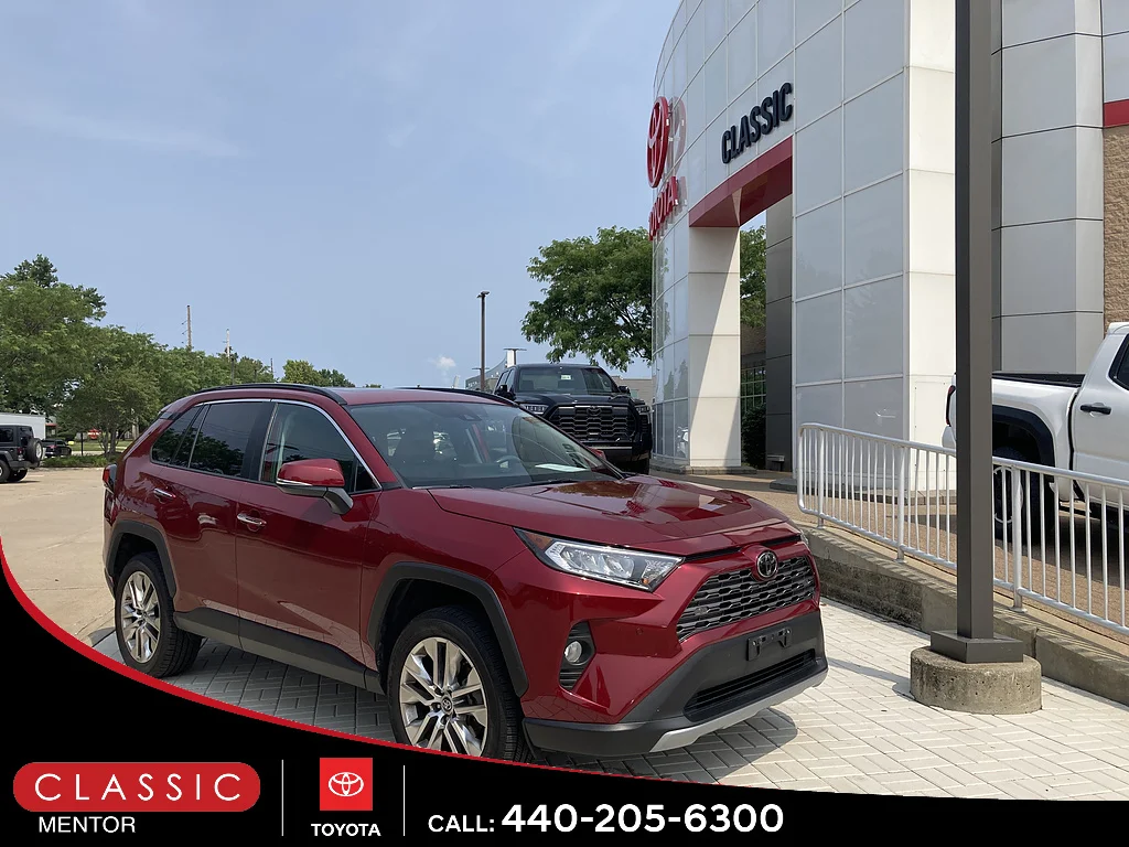 Used 2019 Ruby Flare Pearl Toyota Limited image 1