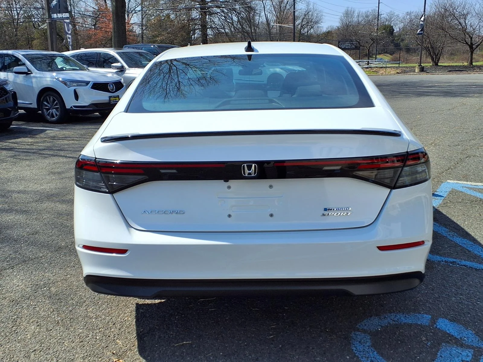 Used 2023 Platinum White Pearl (wx) Honda Sport image 5
