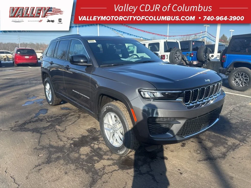 New 2026 Baltic Gray Metallic Clear-Coat Exterior Paint Jeep Laredo X image 1