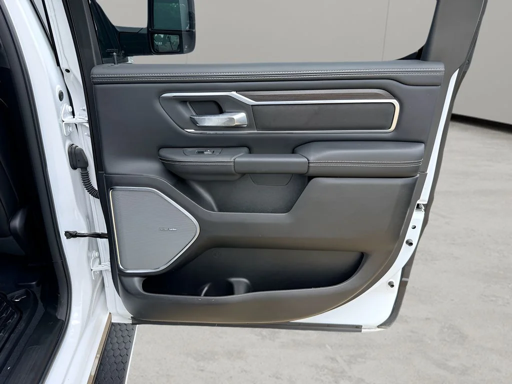 Used 2025 Bright White Clearcoat Ram Laramie image 23