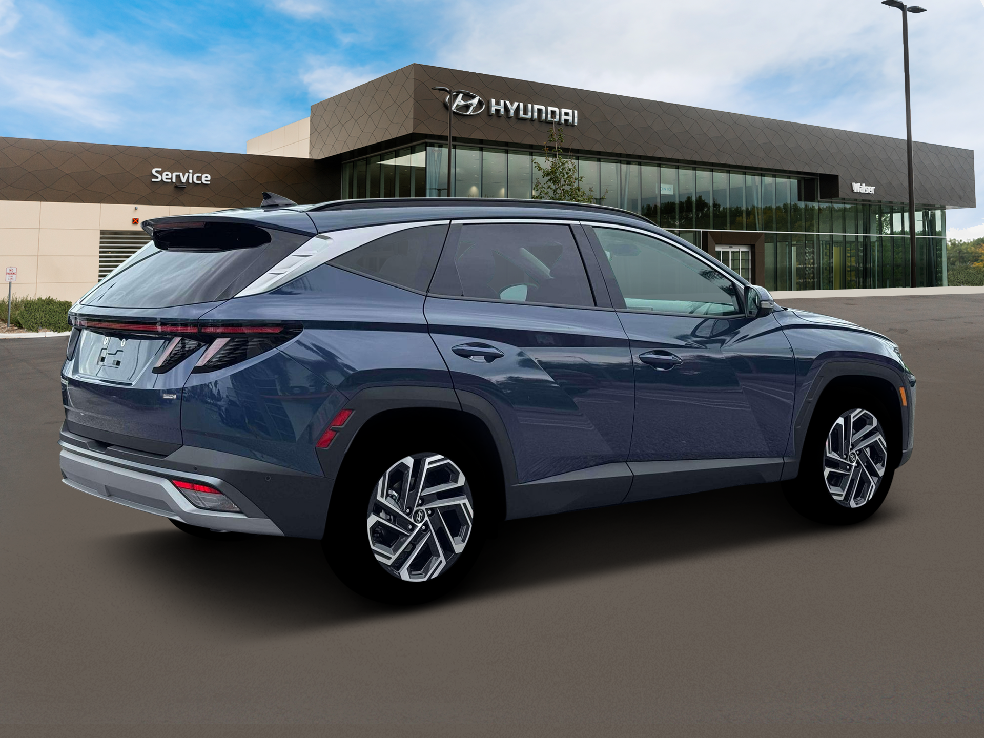 New 2026 Atlantis Blue Hyundai Limited AWD image 28