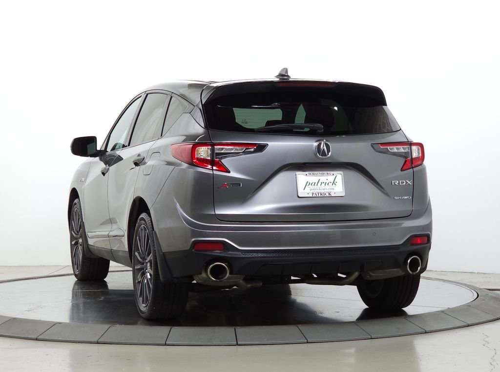 Used 2024 Liquid Carbon Metallic Acura A-Spec Advance Package image 5