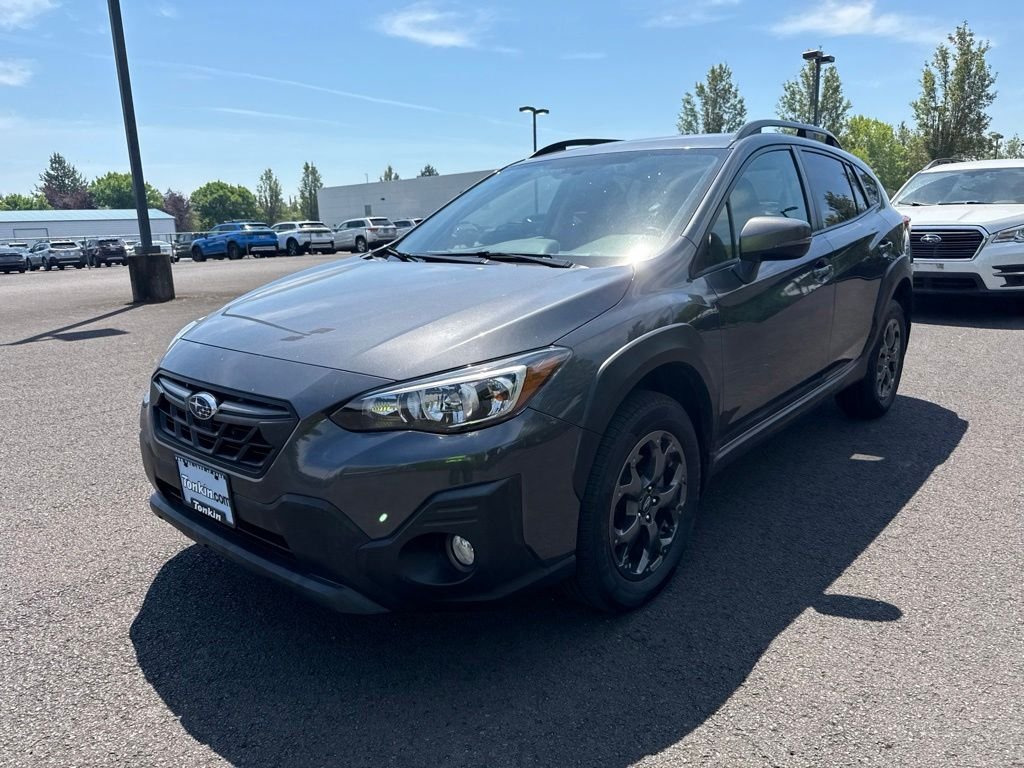 Used 2022 Magnetite Gray Metallic Subaru Sport image 3