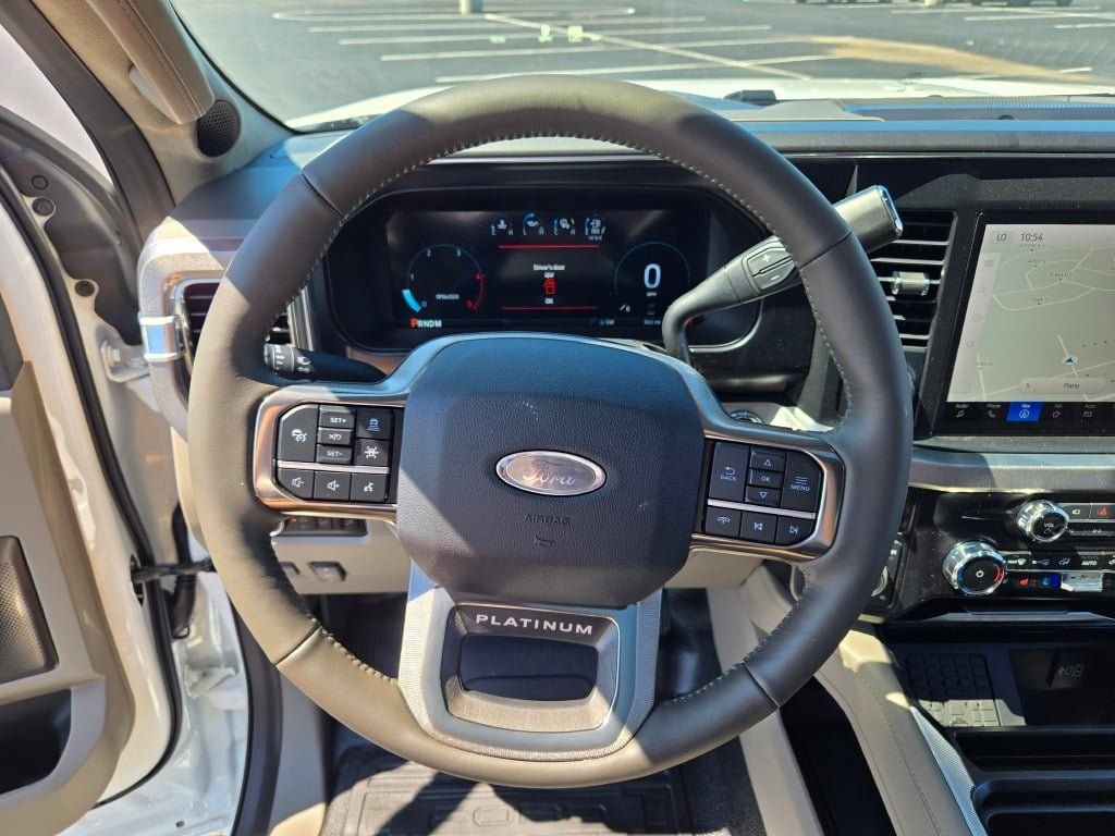 New 2026 Star White Metallic Tri-Coat Ford F-250® Platinum® image 40