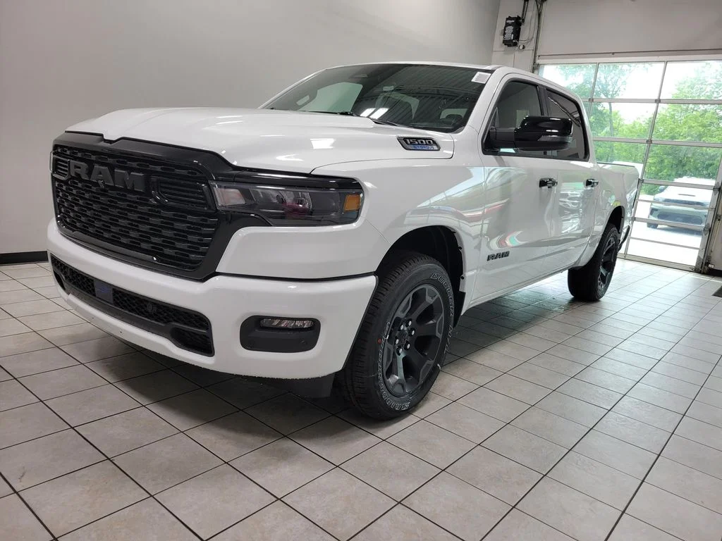 New 2026 Bright White Clear-Coat Exterior Paint RAM Big Horn/Lone Star image 3