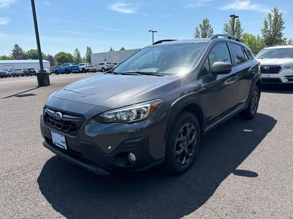 Used 2022 Magnetite Gray Metallic Subaru Sport image 3