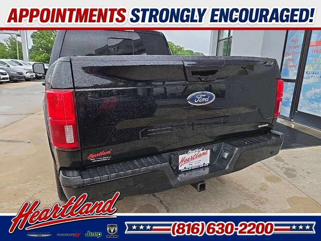 Used 2018 Black Ford Lariat image 9
