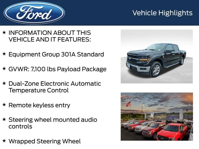 Used 2025 Black Ford XLT image 4
