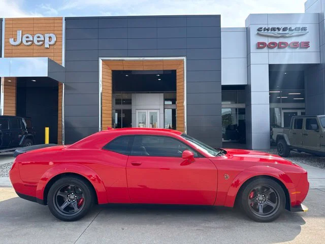 Used 2021 Red Dodge SRT Super Stock image 6