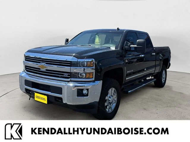 Pre-Owned 2015 Chevrolet Silverado 2500HD LTZ 4WD 4D Crew Cab