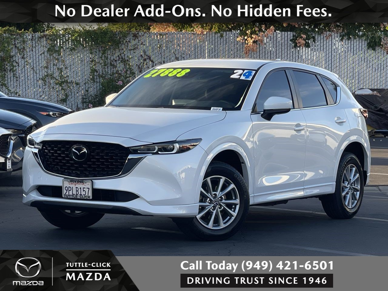 Used 2024 Rhodium White Metallic Mazda 2.5 S Select Package image 1