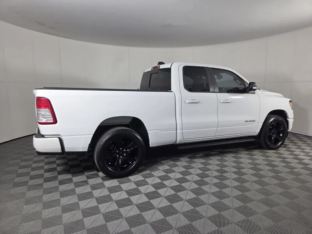 Used 2021 Bright White Clearcoat Ram Big Horn image 6
