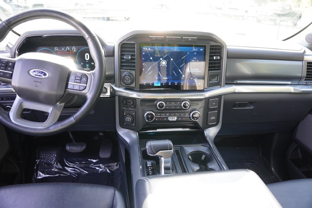 Used 2021 Quartz Metallic Ford Lariat image 22