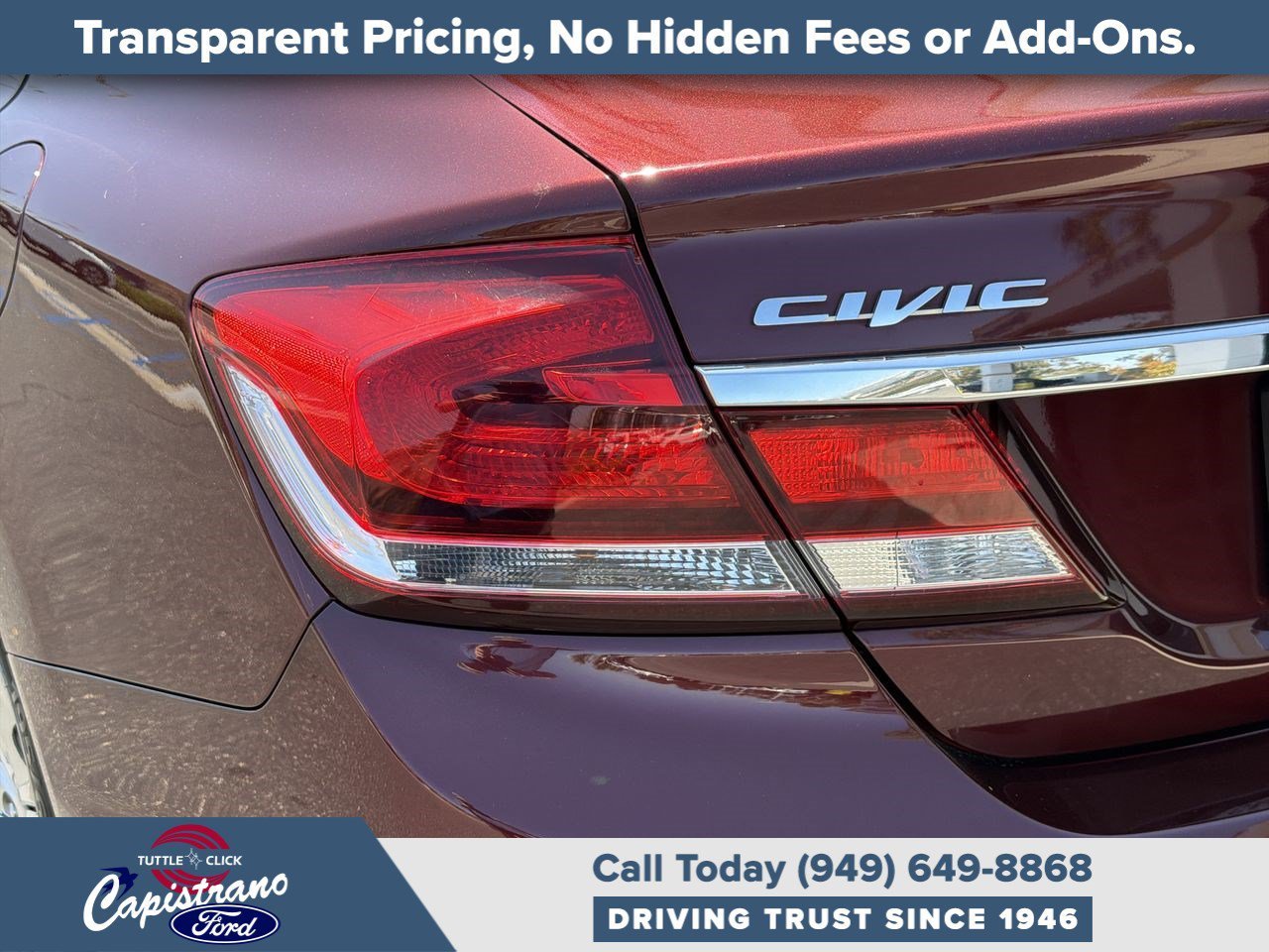 Used 2013 Red Honda LX image 16