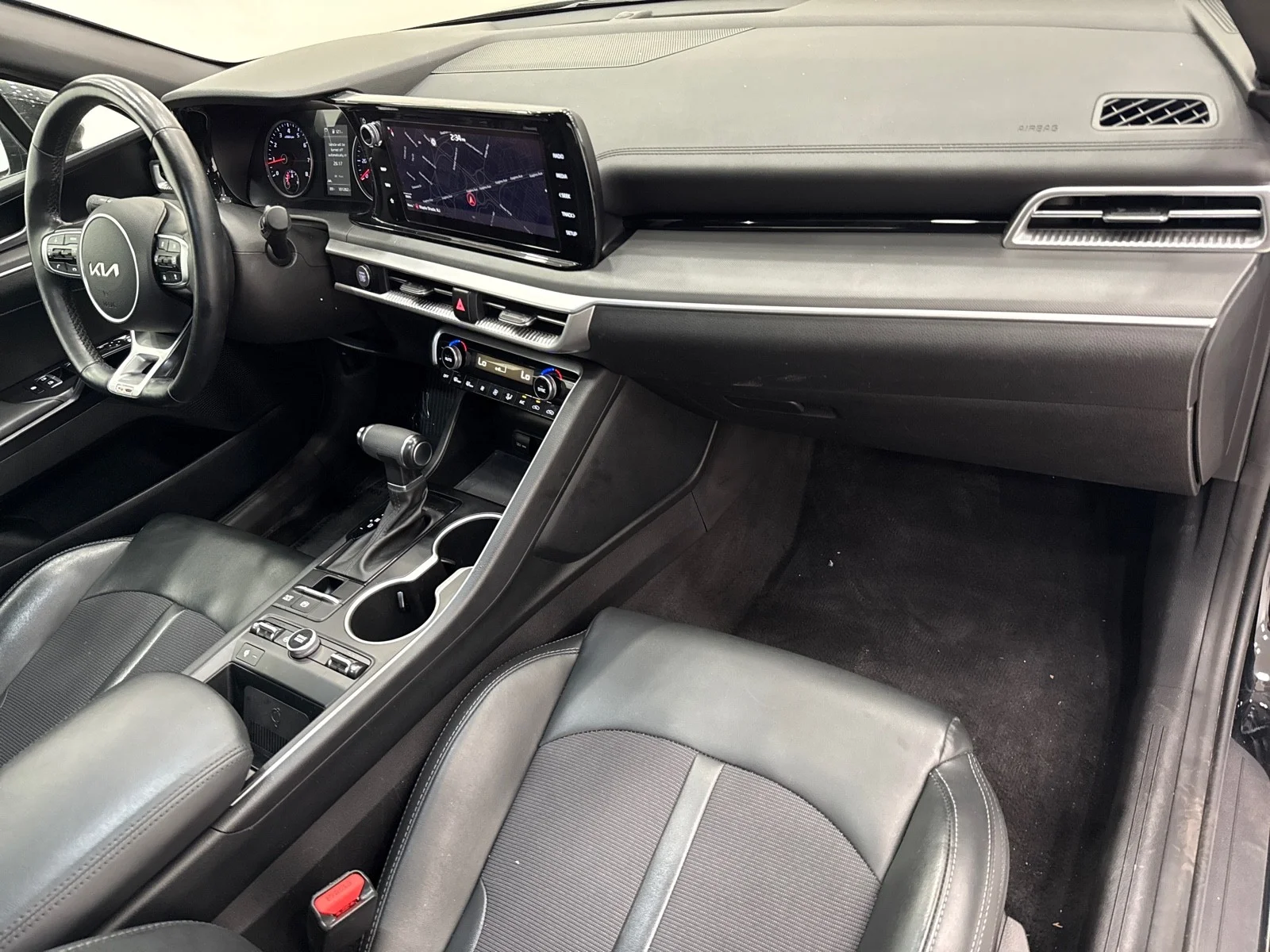 Used 2022 Ebony Black Kia GT-Line AWD image 49