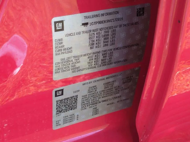 Used 2021 Red GMC SLE image 38
