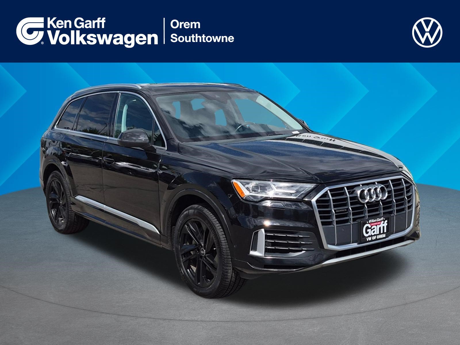 Used 2021 Night Black Audi Premium Plus image 1