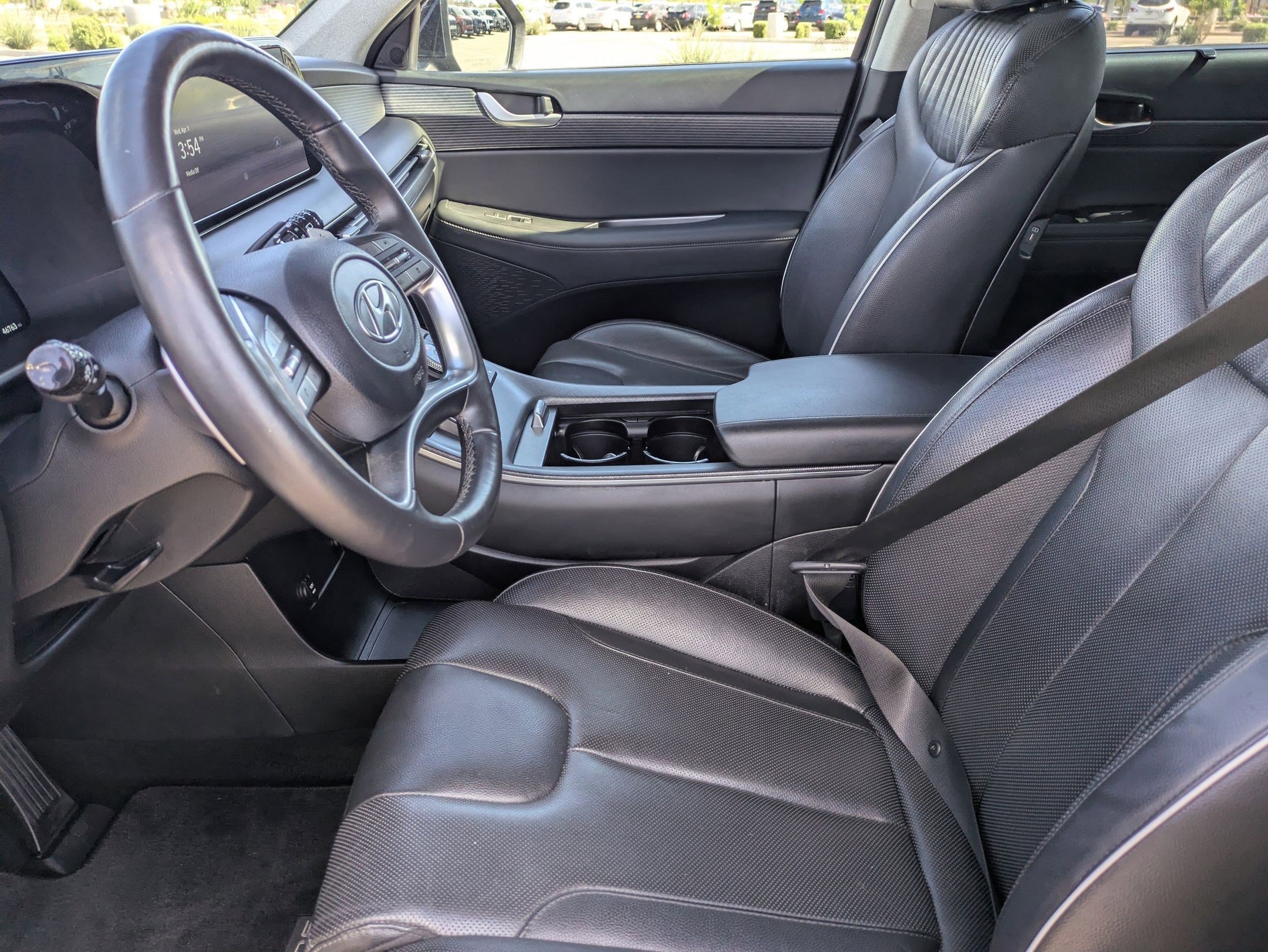 Certified Used 2023 Abyss Black Pearl Hyundai Limited image 28