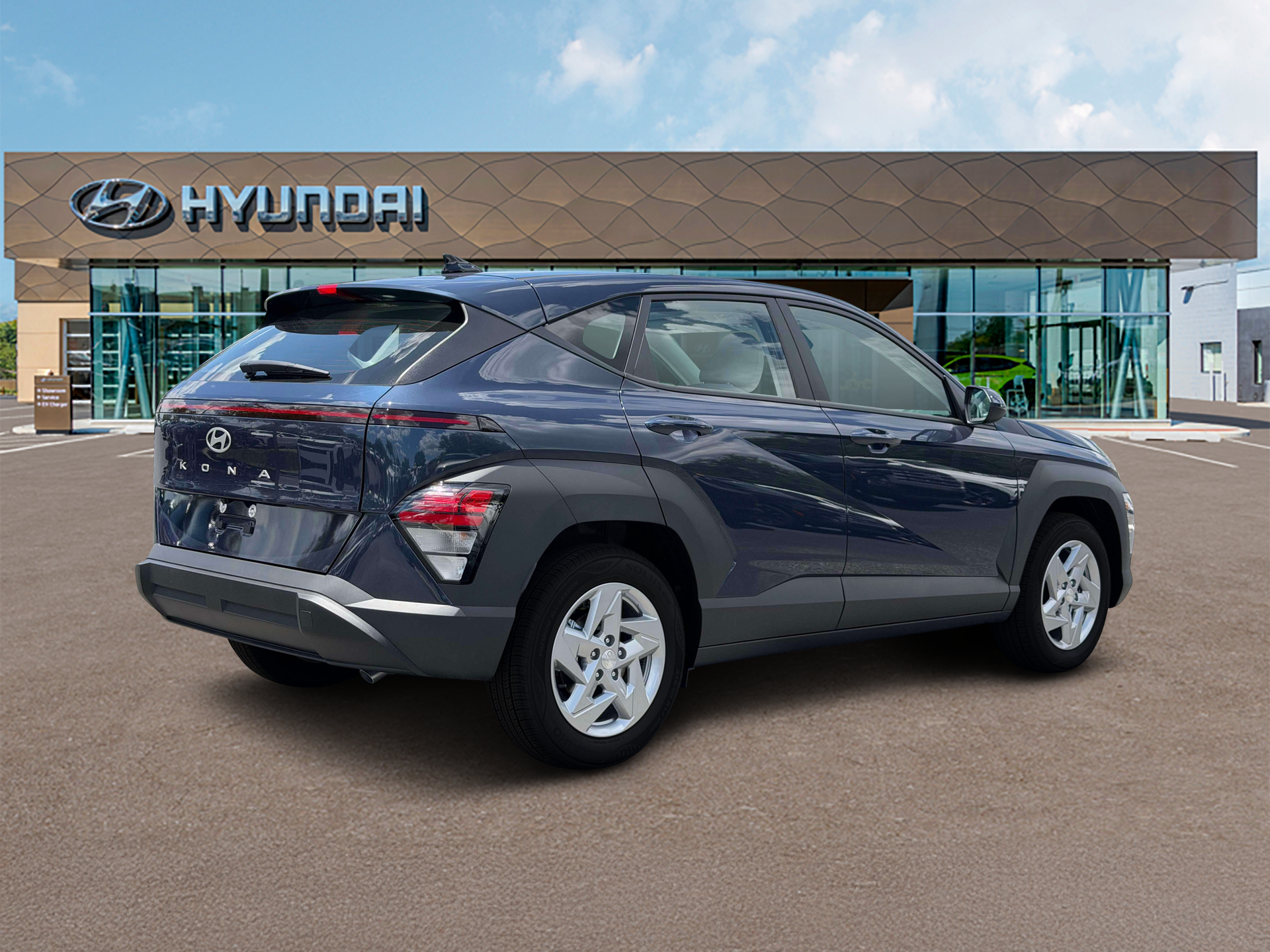 New 2027 Denim Blue Pearl Hyundai SE FWD image 8