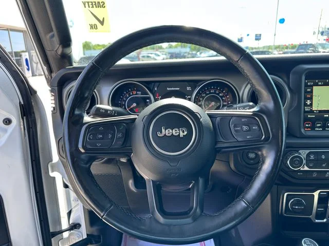 Certified Used 2022 White Jeep Unlimited Sport S image 20