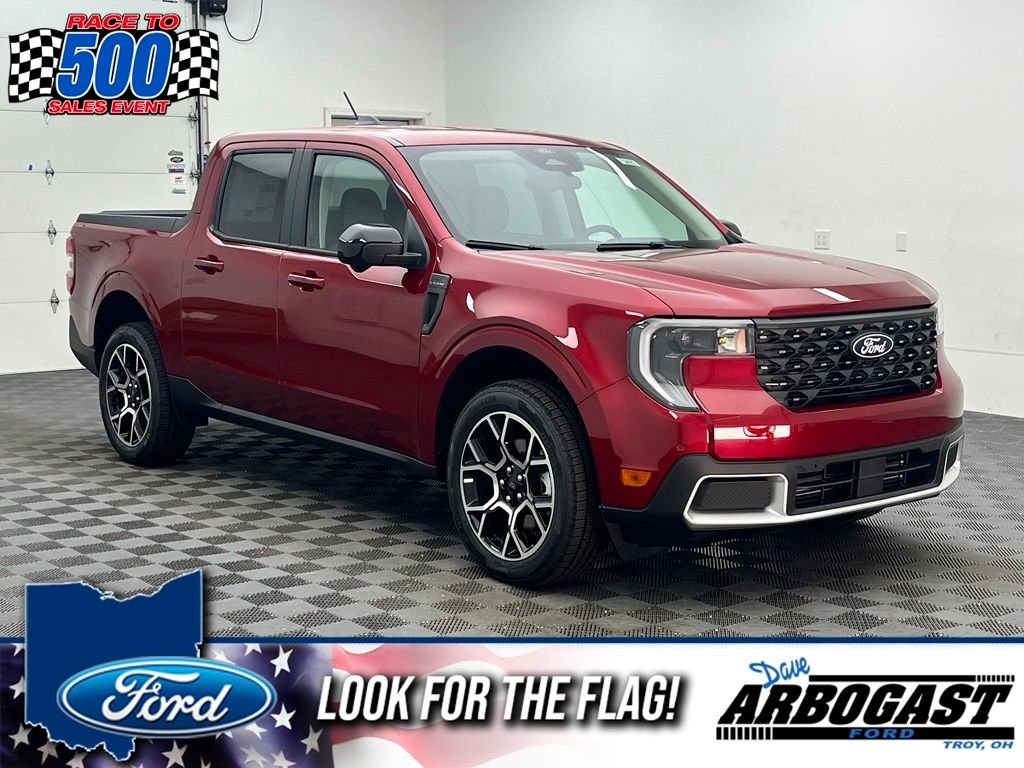 New 2026 Red Ford Lariat image 1