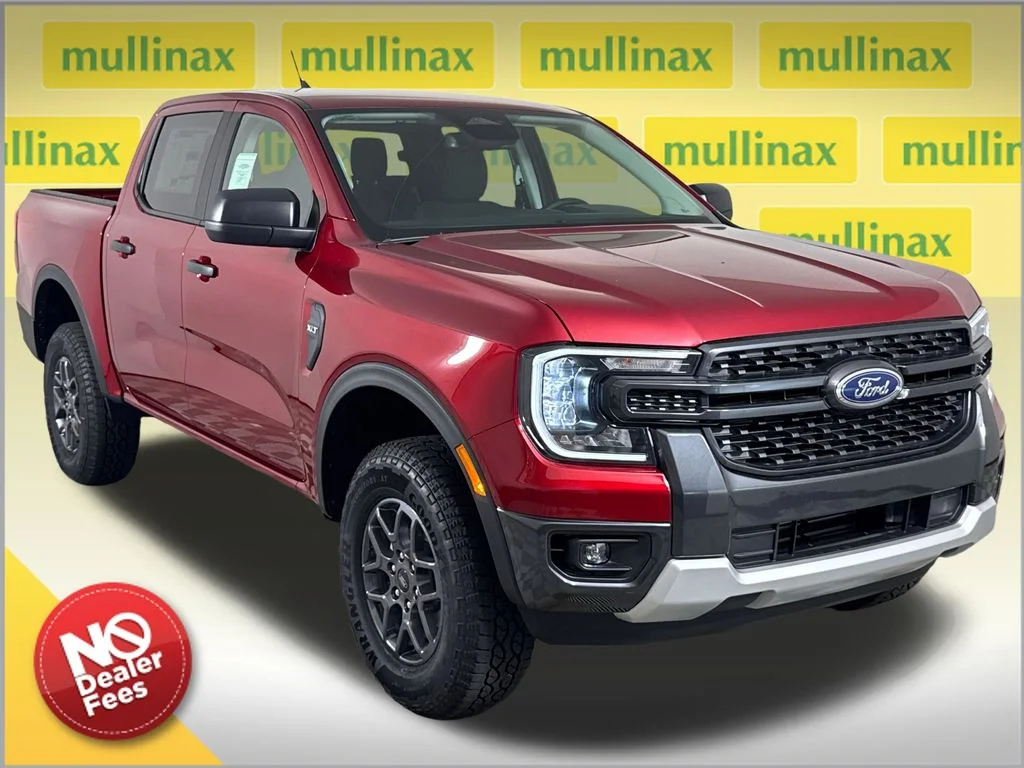New 2026 Red Ford XLT image 1