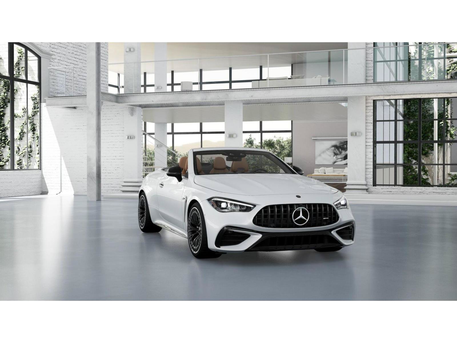 New 2027 MANUFAKTUR Moonlight White Metallic Mercedes-Benz AMG® CLE 53 4MATIC+ Cabriolet image 9