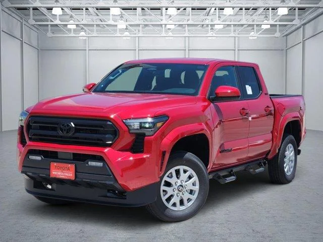 New 2026 Red Toyota SR5 4x4 Double Cab 5 ft. box image 1