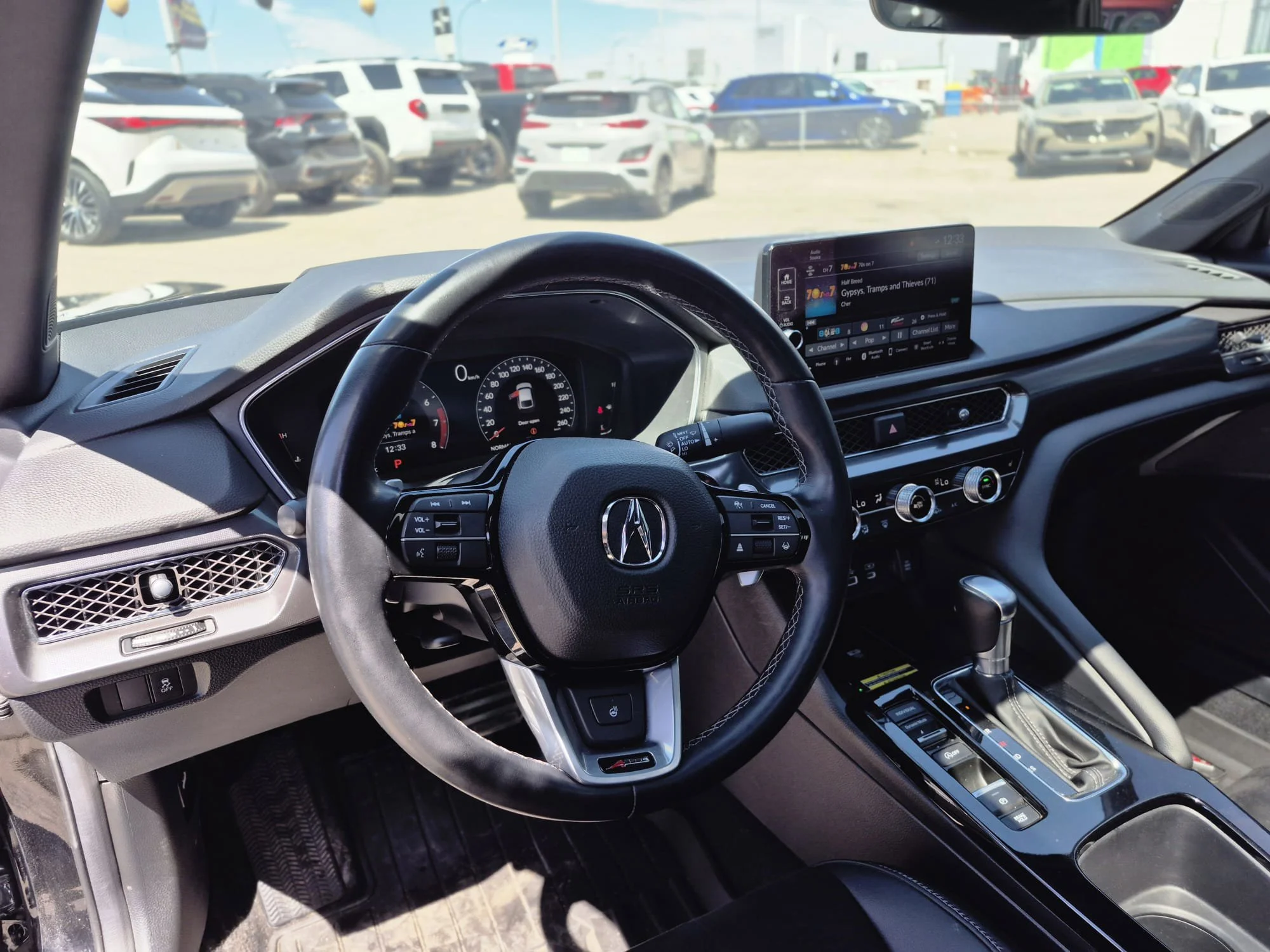 Certified Used 2025 Majestic Black Pearl Acura Elite A-Spec*Adaptive Cruise | Remote Start | Nav | Head Up Display | Htd Suede Seats | Sunroof image 6