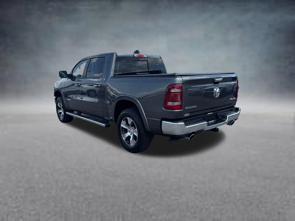 Used 2022 Granite Crystal Clearcoat Metallic Ram Laramie image 2