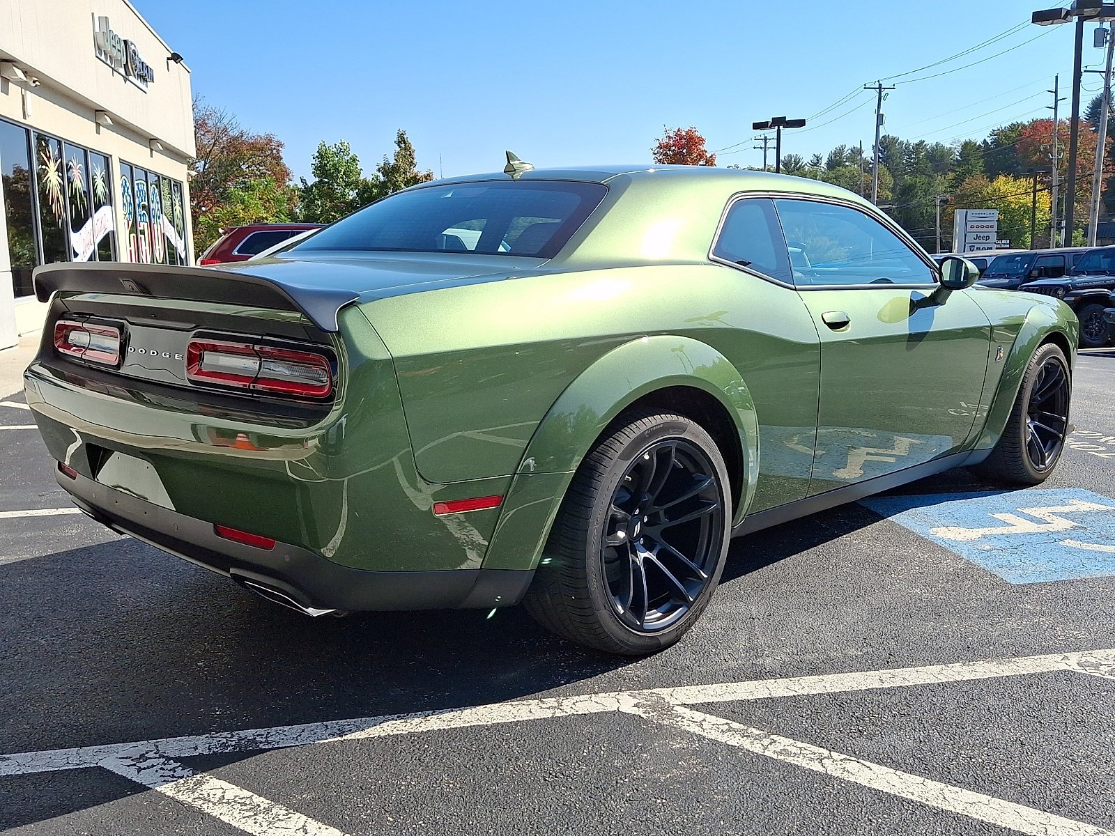 Used 2023 F8 Green Dodge R/T Scat Pack Widebody image 6