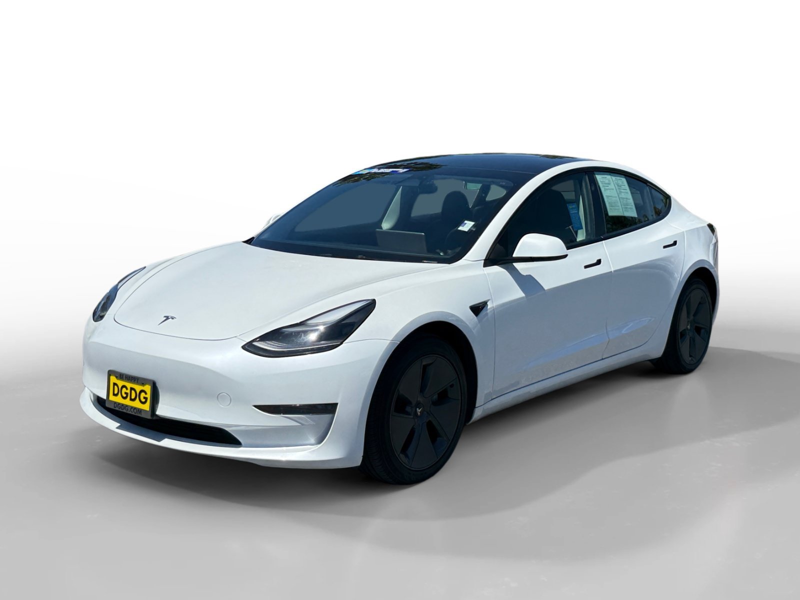 Used 2023 Pearl White Multi Coat Tesla Base image 1