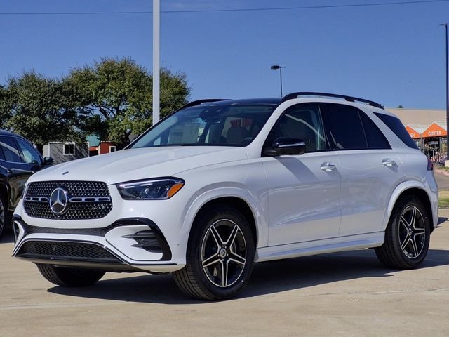 New 2026 MANUFAKTUR Moonlight White Metallic Mercedes-Benz GLE 350 image 3