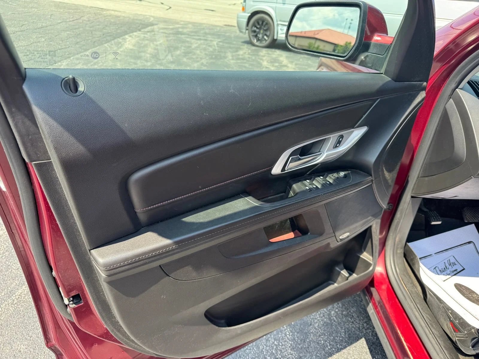 Used 2017 CRIMSON RED TINTCOAT GMC SLE image 9