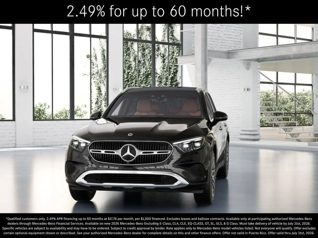 New 2026 Obsidian Black Metallic Mercedes-Benz GLC 300 image 42