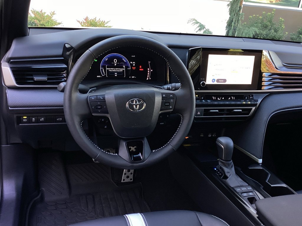 Certified Used 2025 Black Toyota SE image 10